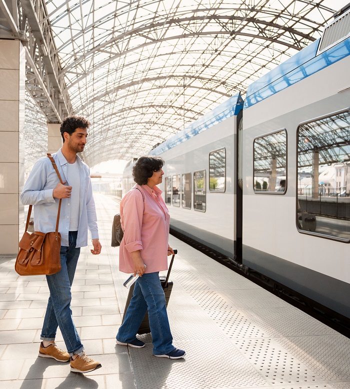 Reiskousen in de trein